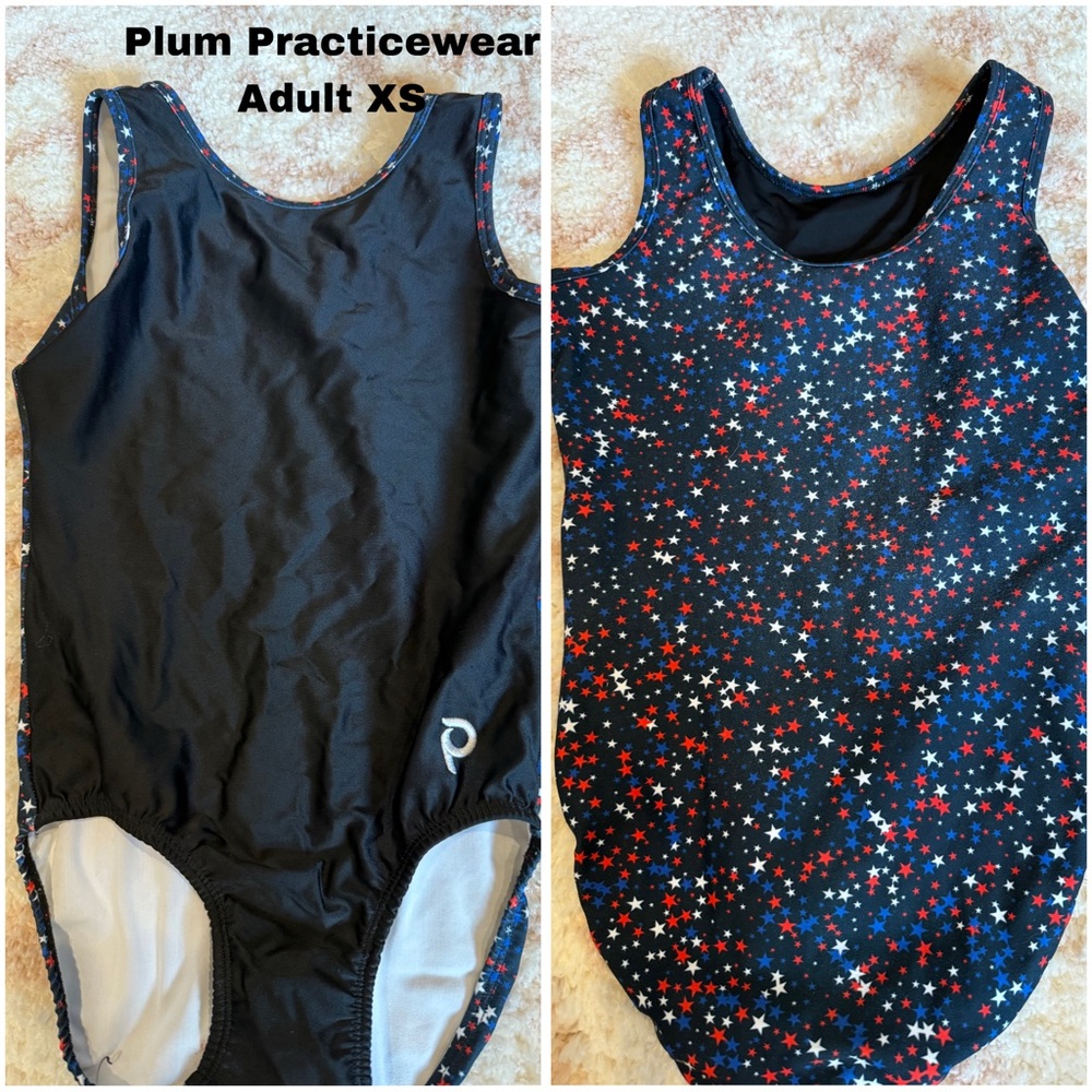 Plum Practicewear Gymnastics Leotard